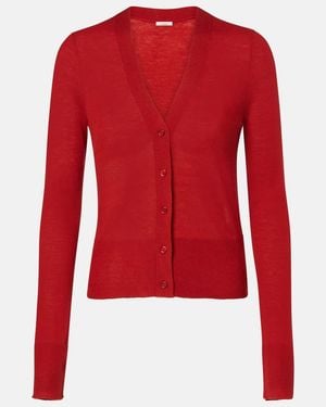 JOSEPH Cardigan Cashair De Cachemir - Rojo