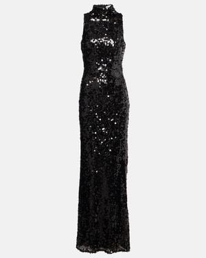 Christopher Esber Cristalla Embellished Gown - Black