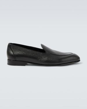 Brioni Loafers Appia Aus Leder - Schwarz