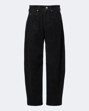 Isabel Marant Belky Wide-Leg Pants - Black