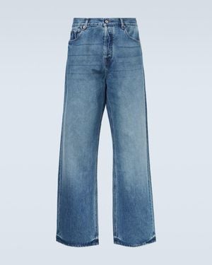 Jacquemus Faded Straight Jeans - Blue