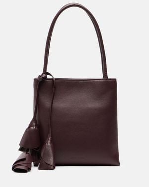 Magda Butrym Julia Small Leather Shoulder Bag - Purple