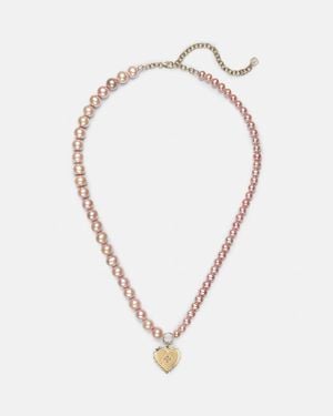Sydney Evan 14kt Gold Necklace With Pearls - White