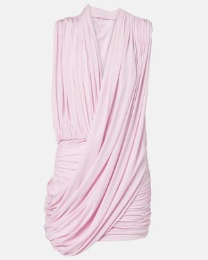 Magda Butrym Draped Minidress - Pink