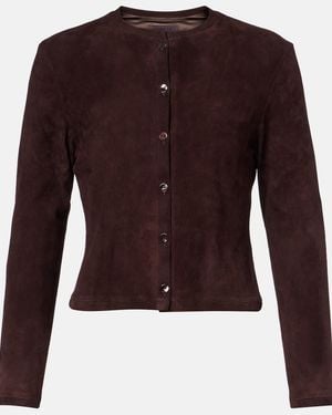 Stouls Astrid Suede Cardigan - Brown