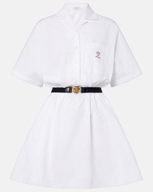 Versace Abito Corto - Bianco
