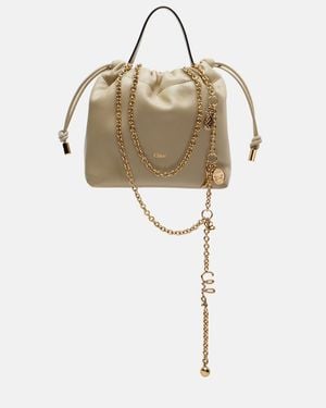 Chloé Bucket Bag Icons Mini Aus Leder - Mettallic