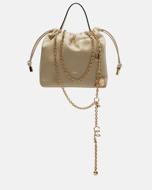 Chloé Bucket Bag Icons Mini Aus Leder - Mettallic