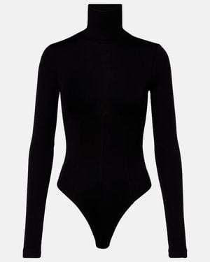 Agolde Body Wilma Aus Jersey - Schwarz