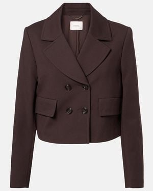 Dorothee Schumacher Emotional Essence Double-Breasted Blazer - Brown