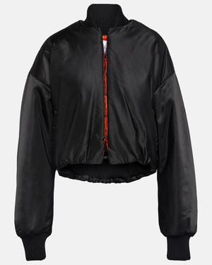 Alaïa Oversized Bomber Jacket - Black