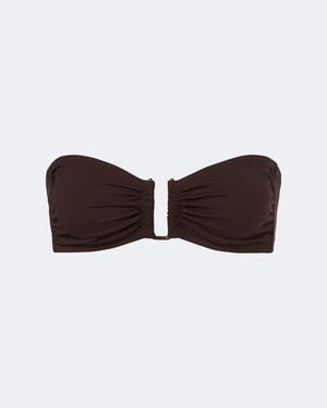 Eres Haut De Bikini Bandeau Show - Marron