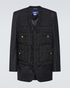 Junya Watanabe X Brooks Brothers Blazer aus Wolle - Schwarz
