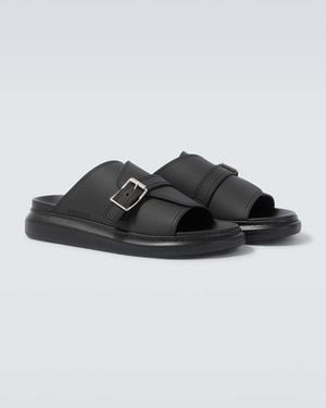 McQueen Sandalias Hybrid - Negro