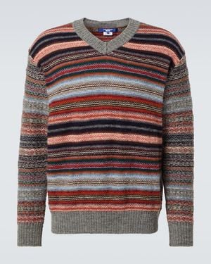 Junya Watanabe Pullover Aus Wolle - Mehrfarbig