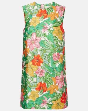 ALÉMAIS Amelia Floral Minidress - Green