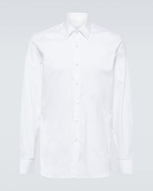 Prada Oversized Cotton Shirt - White