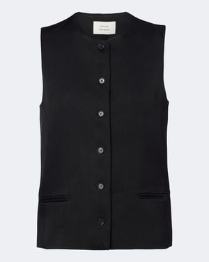 Loulou de Saison Jane Vest - Black