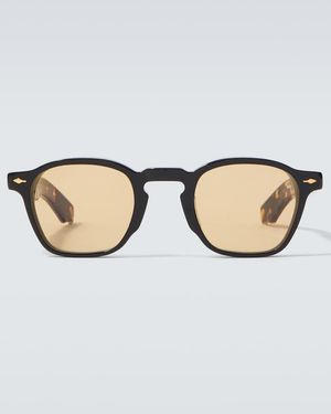 Jacques Marie Mage Zephirin Round Sunglasses - Brown