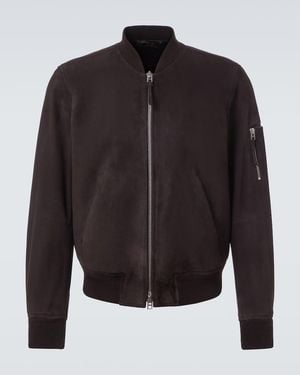 Doudoune Réversible Homme Brunello Cucinelli – Taille M – Daim Marron Foncé – Occasion