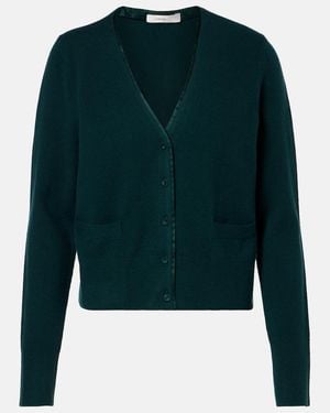 Vince Cardigan Aus Einem Wollgemisch - Grün
