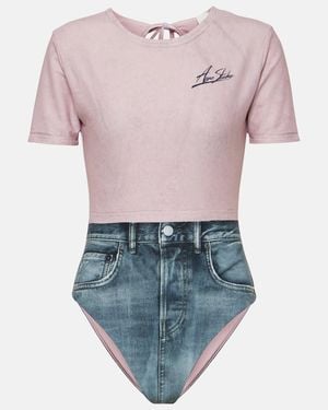 Acne Studios Banador Etee Estampado - Rosa