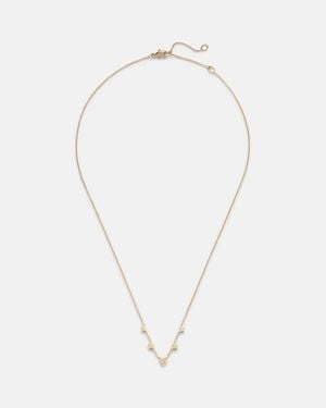 David Yurman Petite Modern Renaissance 18Kt Necklace With Diamonds - White