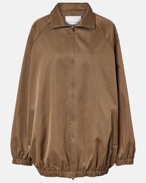 Frankie Shop Baxter Oversized Blouson - Brown