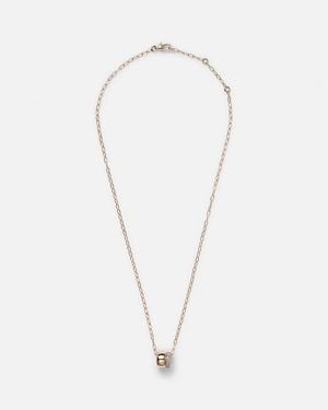 Pomellato Iconica 18kt Gold Necklace With Diamonds - White