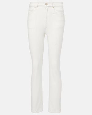 Dorothee Schumacher High-Rise Straight Jeans - White