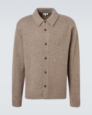 FRAME Yak And Wool Cardigan - Natural