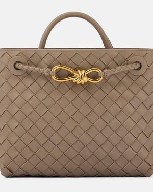 Bottega Veneta Tote Bag Andiamo Small Aus Leder - Braun