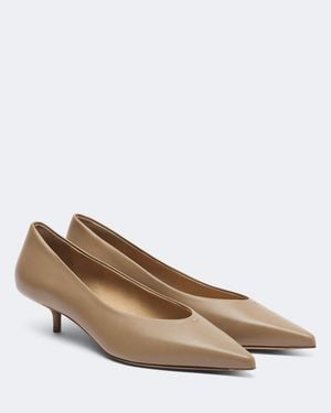 Max Mara Leather Pumps - Brown
