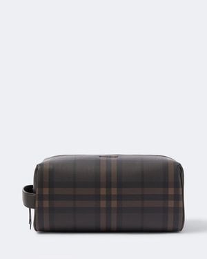 Burberry Kosmetiketui Check - Schwarz