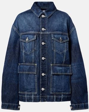 Jean Paul Gaultier Denim Jacket - Blue