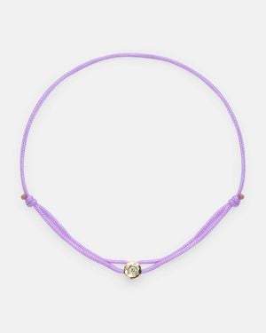 Octavia Elizabeth Pulsera Parachute Nesting Gem De Oro De 18 Ct Con Diamante - Metálico