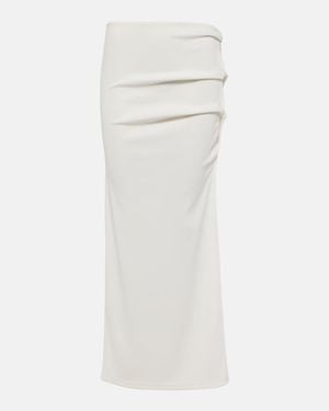 Christopher Esber Cutout Jersey Maxi Skirt - White