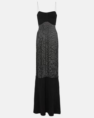 Jacquemus Les Sculptures 'La Robe Fino' Maxi Dress - Black