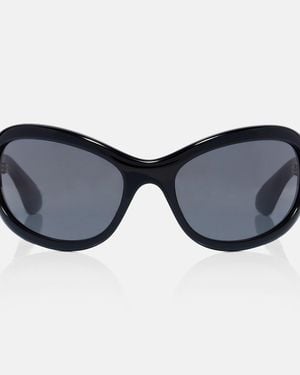 KHAITE X Oliver Peoples 1967C Oversized Sunglasses - Blue