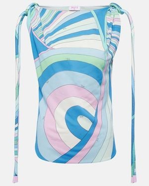 PUCCI Iride Top - Blue