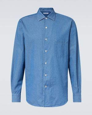 Loro Piana Andre Denim Shirt - Blue