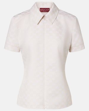 Gucci Hemd Gg - Weiß