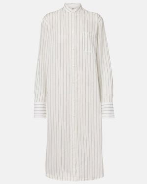 TOTEME Hemdblusenkleid - Weiß