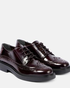 Tod's Brogues Aus Leder - Schwarz
