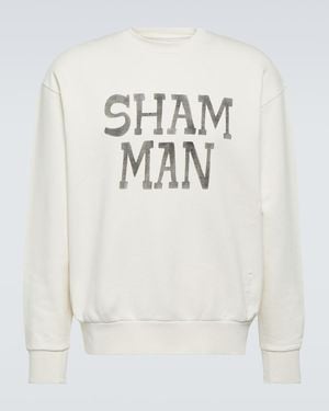 JW Anderson X Michael Clark Printed Cotton Jersey Sweatshirt - White