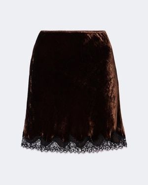 RIXO London Minigonna Kornelia - Nero