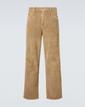 Our Legacy Vast Cut Cotton Corduroy Wide-Leg Trousers - Natural