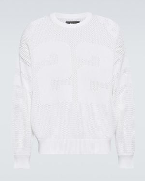 Amiri Pullover Aus Baumwolle - Weiß