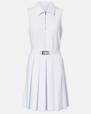 Tory Burch T Monogram Jacquard Tennis Dress - Blue
