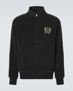 Dolce & Gabbana Jacke Aus Einem Baumwollgemisch - Schwarz